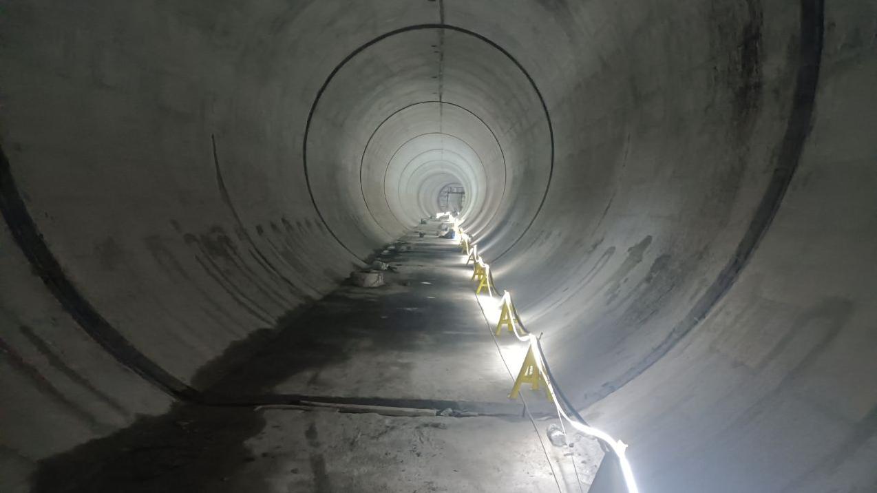 广东珠江水资源配置工程伸缩缝处项目